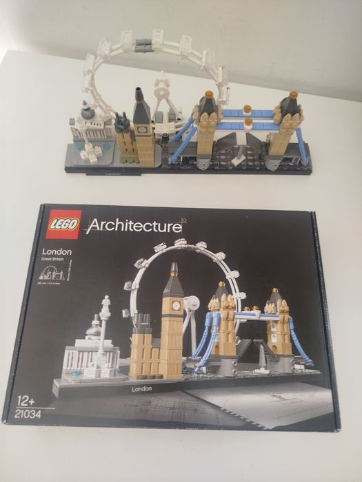 klocki EGO Architecture 21034 Londyn kompletne instrukcja pudelko