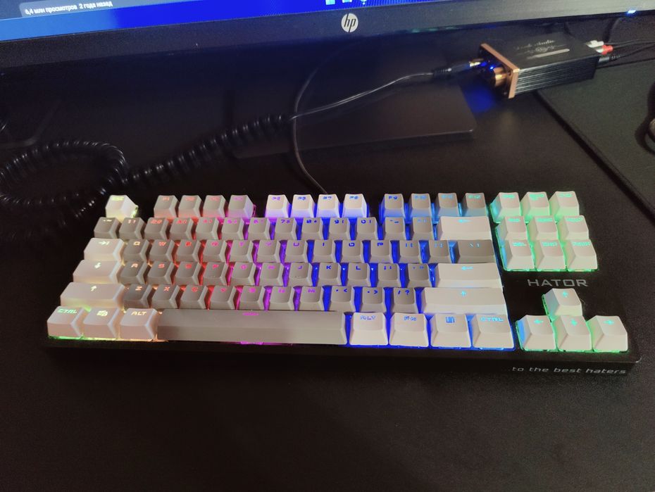 Клавиатура Hator rockfall evo tkl  на оптических свичах
