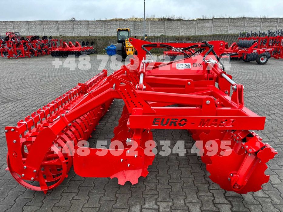 Brona Talerzowa Agregat Składana hydraulicznie EURO-MASZ Promocja !!!