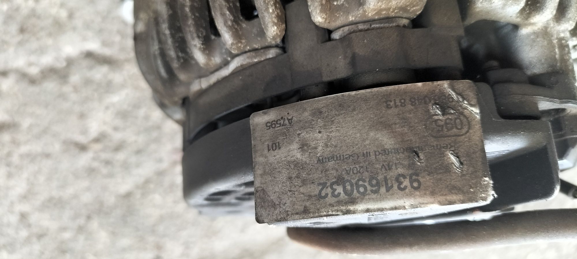 Alternator Vectra c signum 1.9 150km