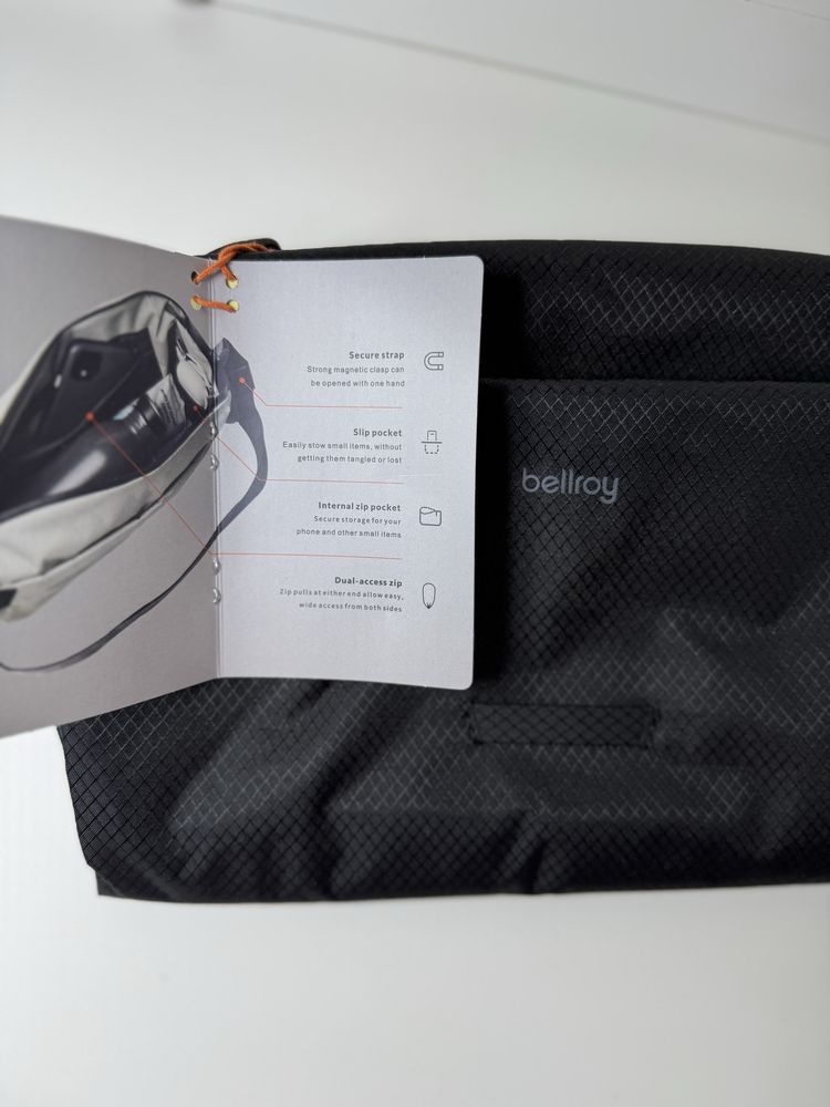 Сумка Bellroy, Bellroy Lite sling 7L, слінг, кросбоді, сумка унісекс