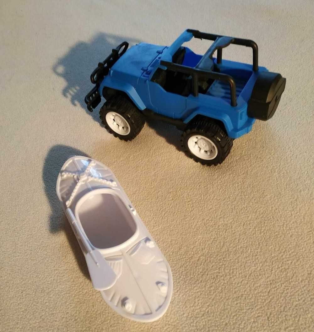 Zabawka Terenowy pojazd 4x4 Jeep Wrangler Auto Zabytkowy