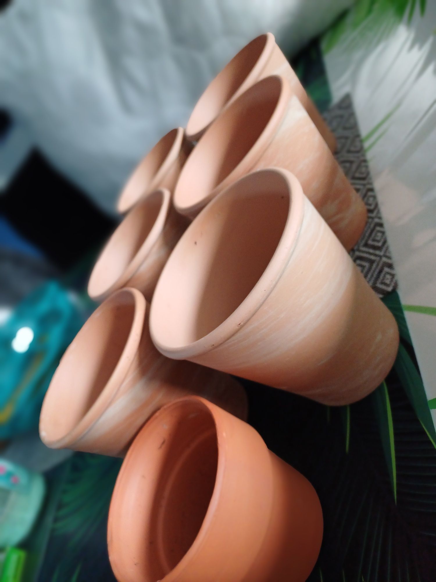 Doniczki osłonki ceramiczne - gliniane