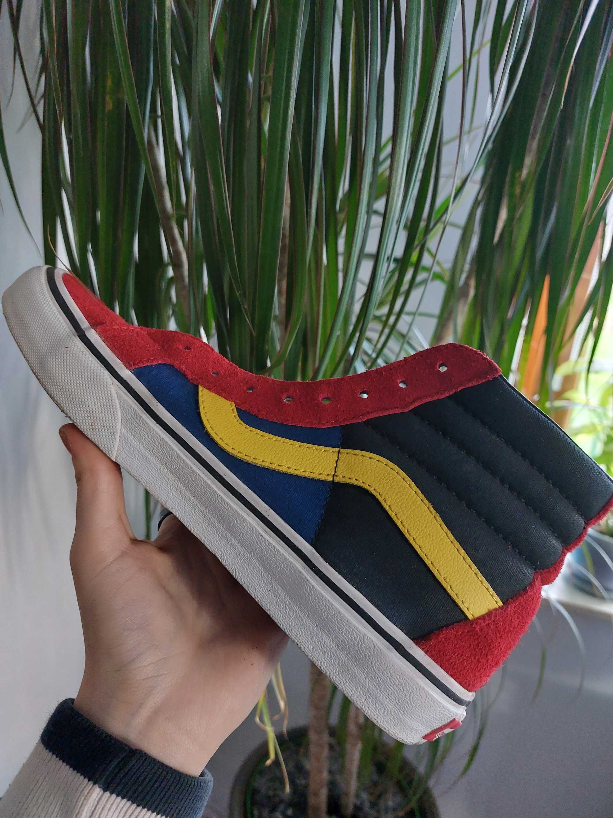 Buty Vans Sk8-high wysokie za kostke skate chilli