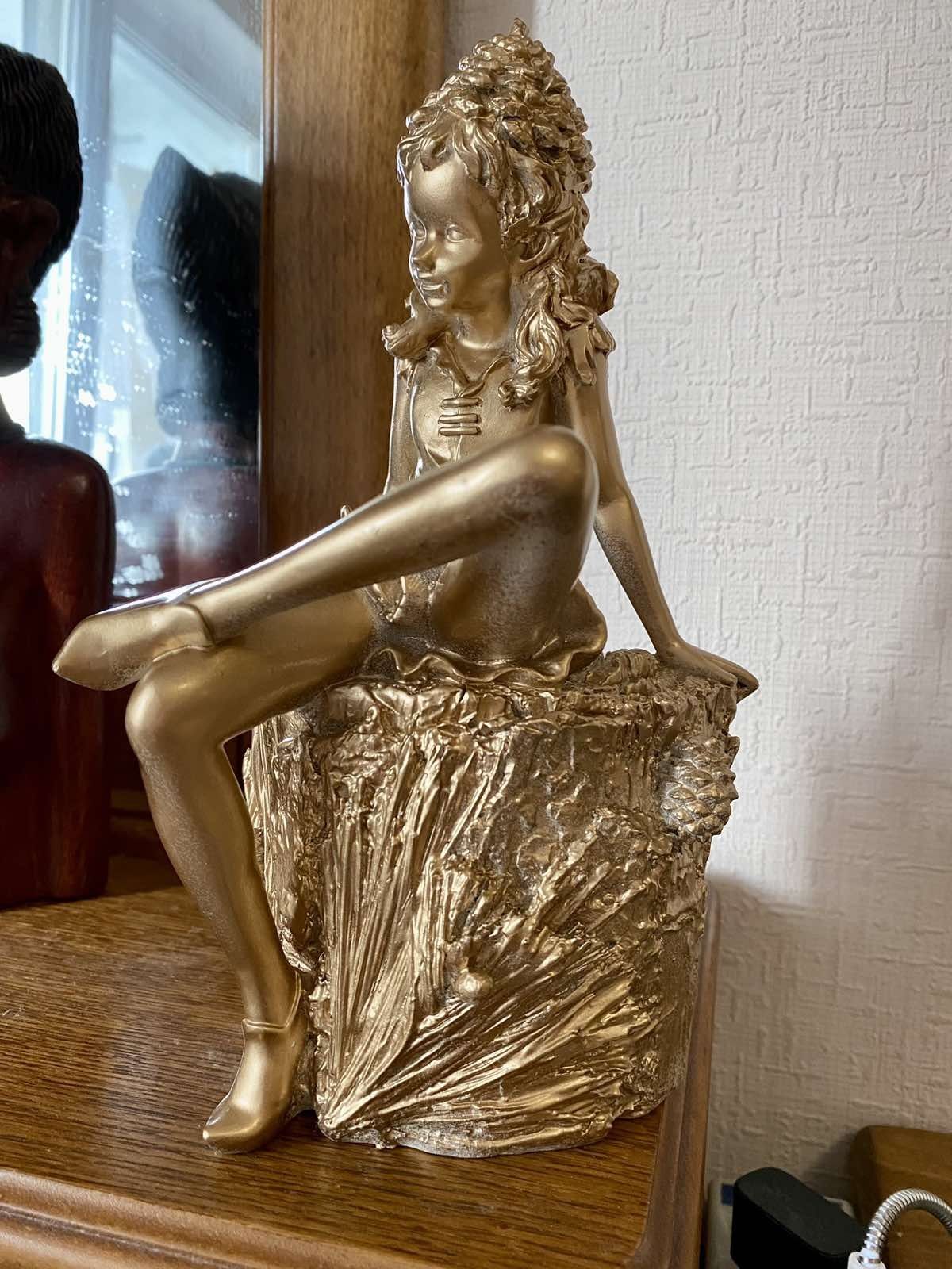 Статуэтка, фигурка лесной эльф, фея, Англия