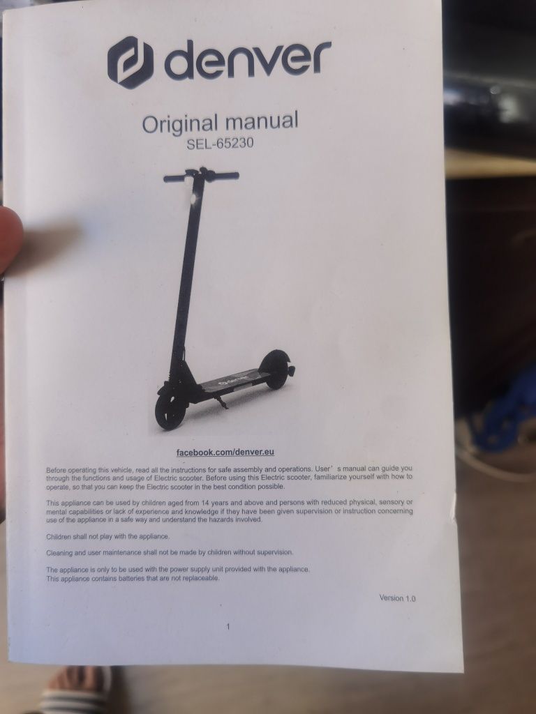 Vendo trotinete elétrica