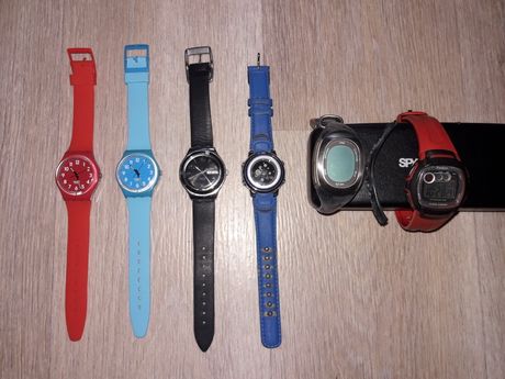 Часы Swatch, Casio, Nike