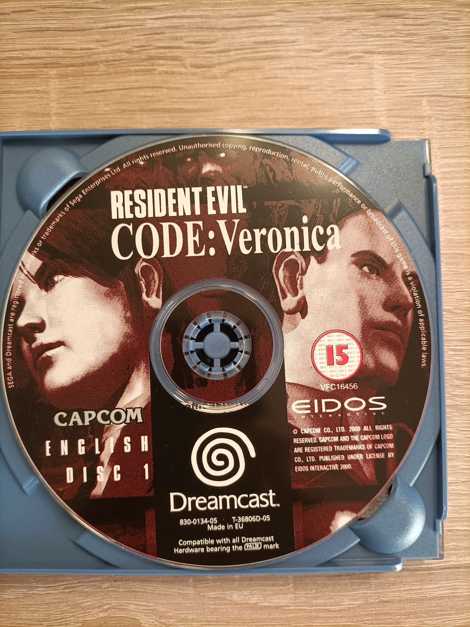 Sega dreamcast resident evil code veronica