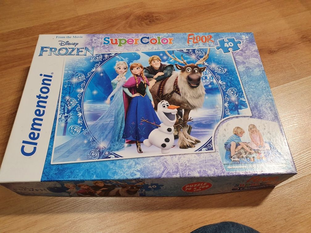 Peluches, PEPEE Set + Puzzle Disney Frozen+Dinissauros