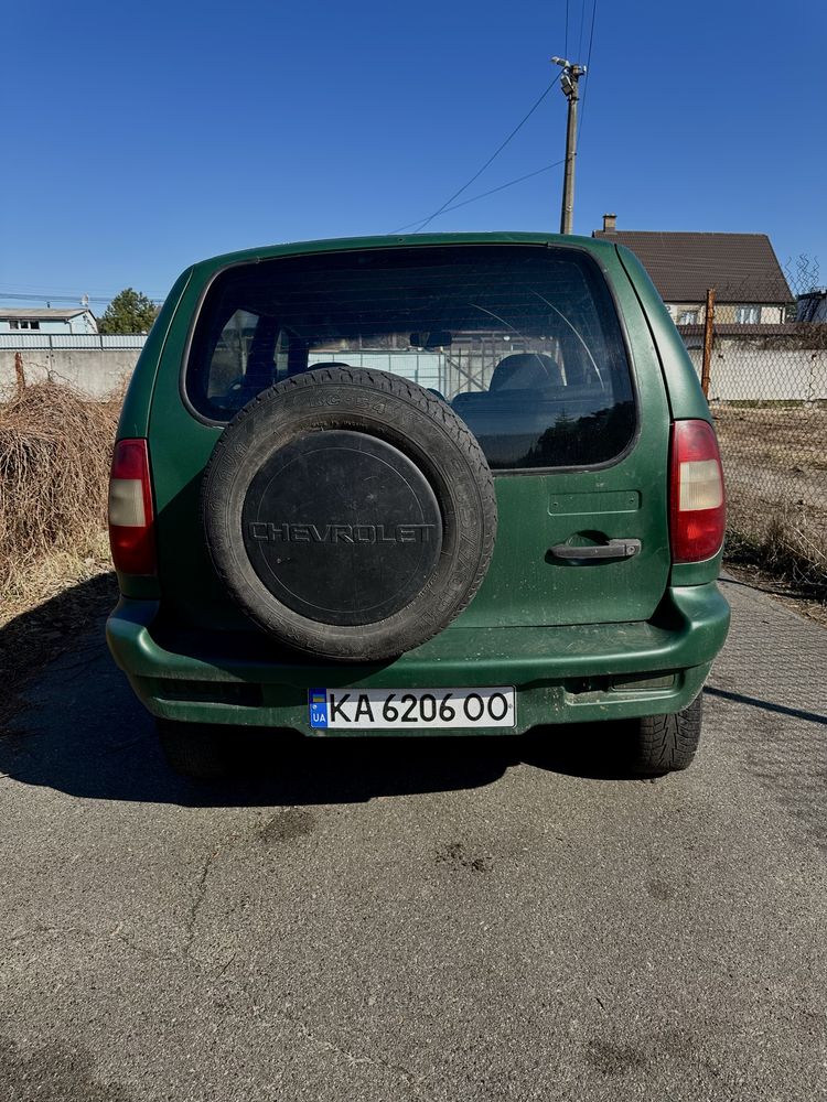 Chevrolet niva 4 4 любой вид переоформления