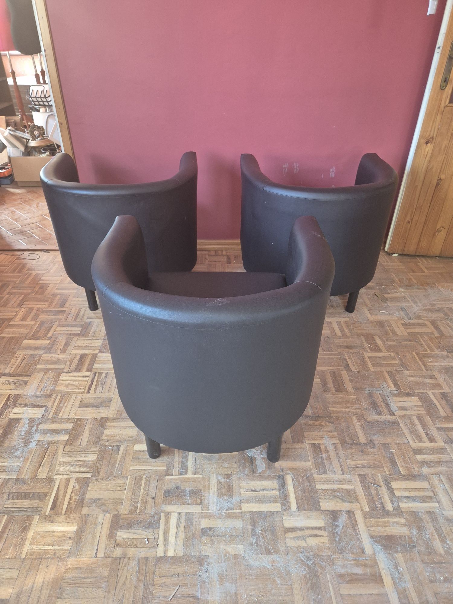 Fotele klubowe / biurowe IKEA Solsta Olarp 3szt