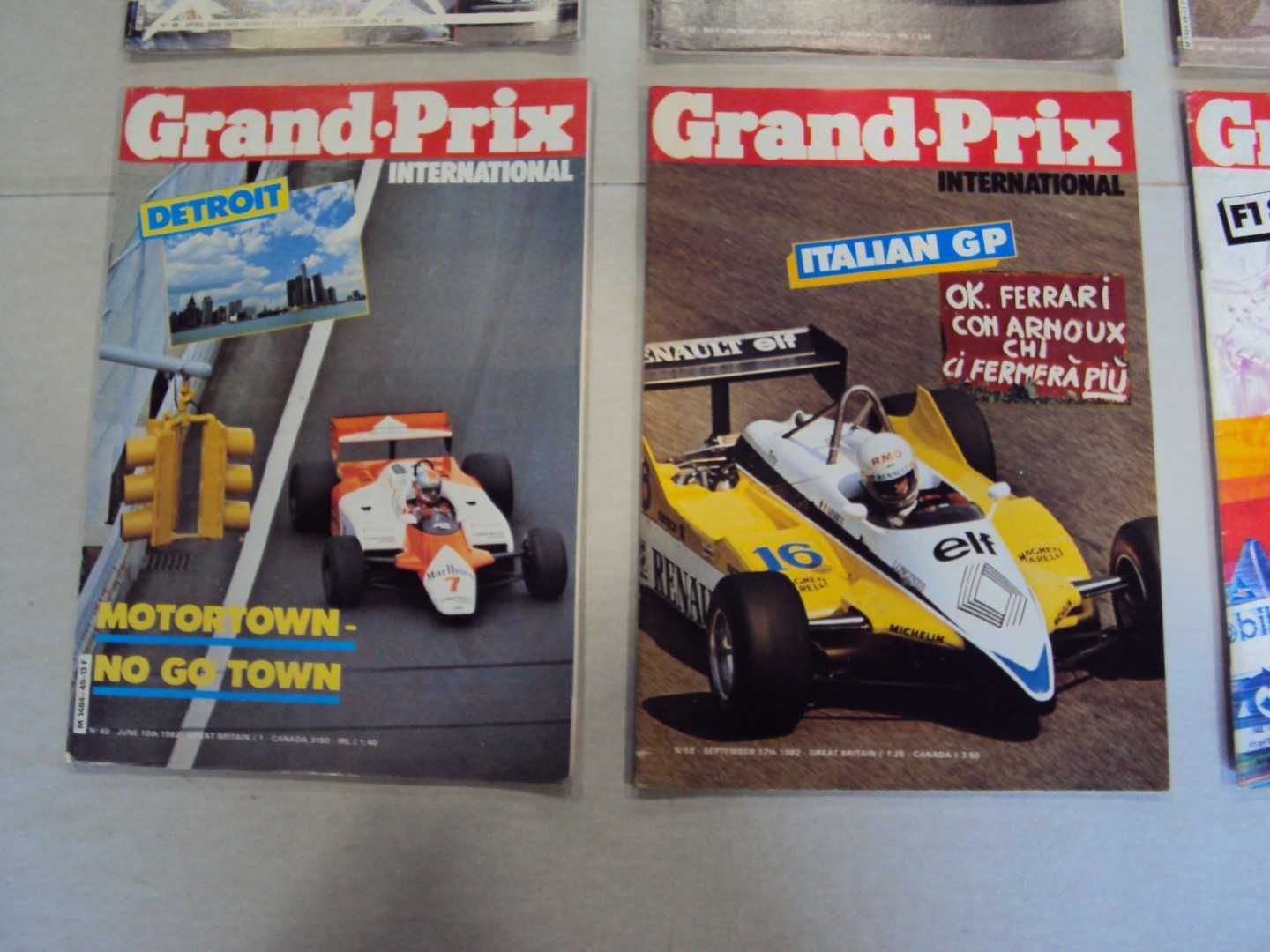 Revistas Grand Prix International (inglesas) - F1; ralis; 24H Le Mans