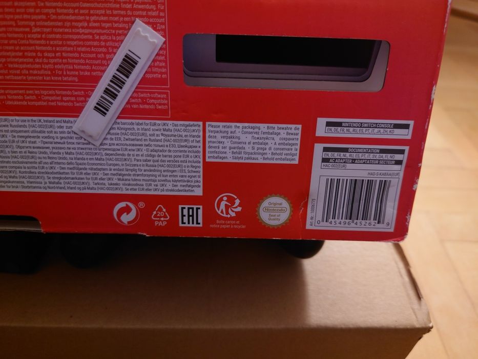 Nintendo Switch stan bardzo dobry
