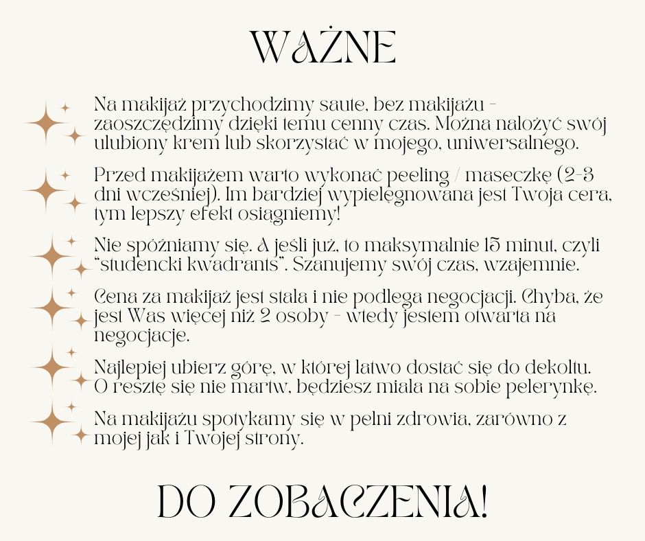 Makijaż Ząbki z dojazdem