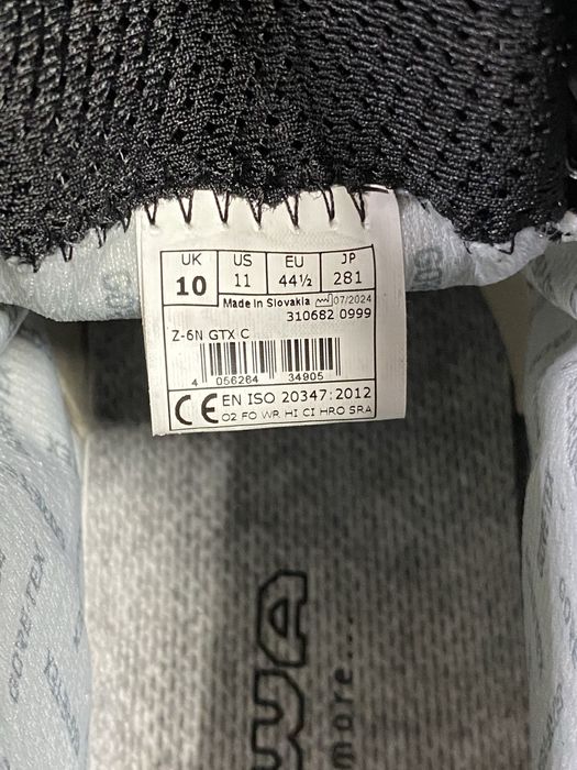Знижка! 44.5р. Берці ботінки Lowa Z-6N GTX C Mid TF Black оригінал