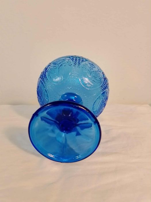 Cukiernica medaliony Ząbkowice kobalt