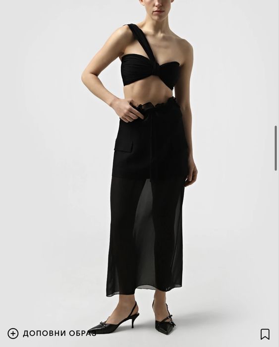 Чорна спідниця Cher’17, розмір XS