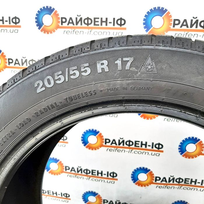 205/55 R17 Continental ContiWinterCont 830 б/у шини 2шт * 2506449