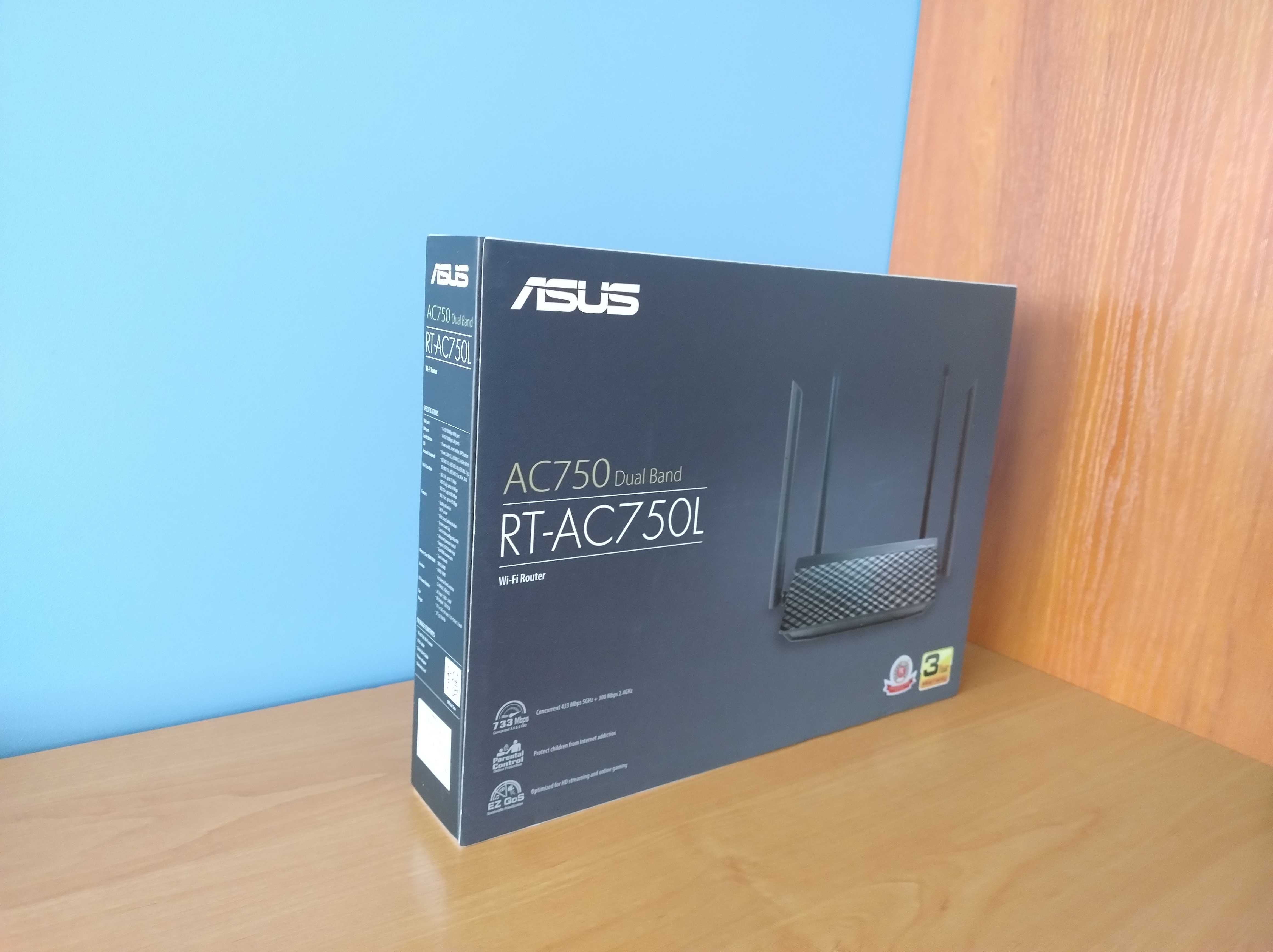 Router Wi-Fi Asus  RT-AC750L Dual Band