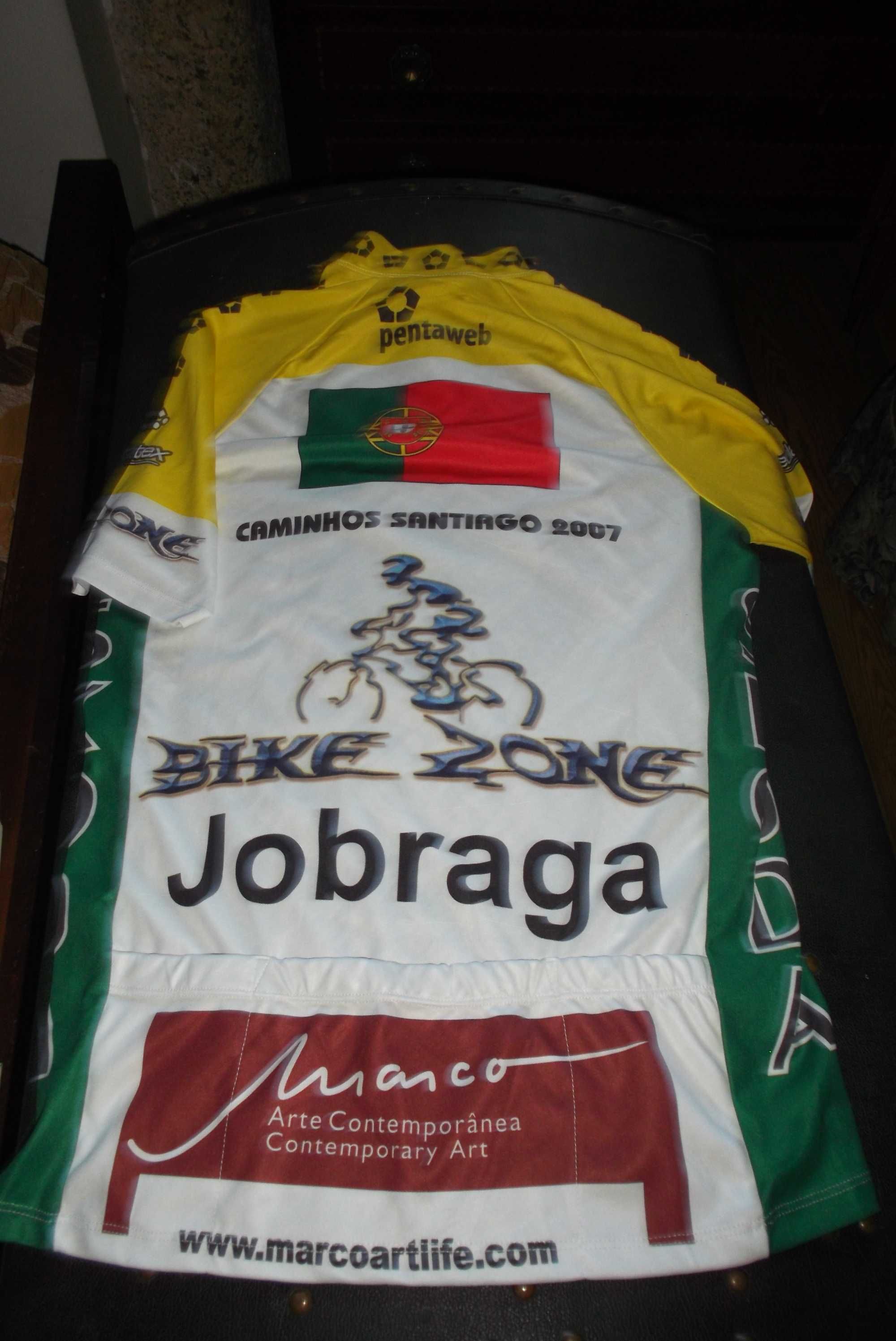 Camisola ciclismo comemorativa