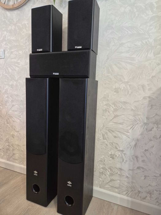 Kolumny Amtech 5.0 komplet do kina domowego, sprawne, grają super
