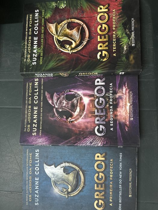 Conjunto de 3 livros “Gregor”