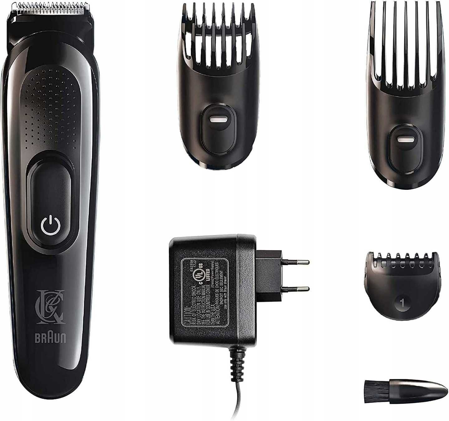 KING C GILLETTE trymer do brody + końcówki