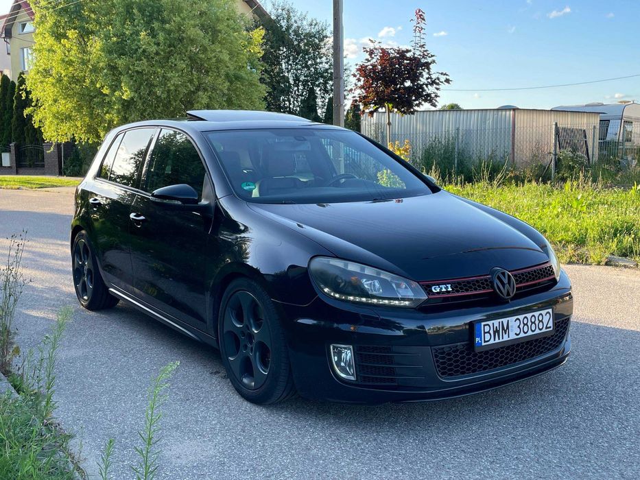 Volkswagen Golf 6 GTI 2.0 TSI 211KM DSG Skóry, Szyberdach, Navi, Xenon