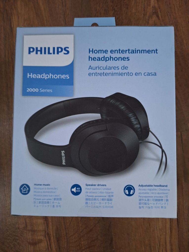 Sluchawki nauszne Przewodowe Philips