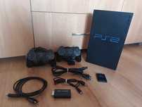 PS2 50004 przerobiona 2 x pad,karta 64MB,Super stan!