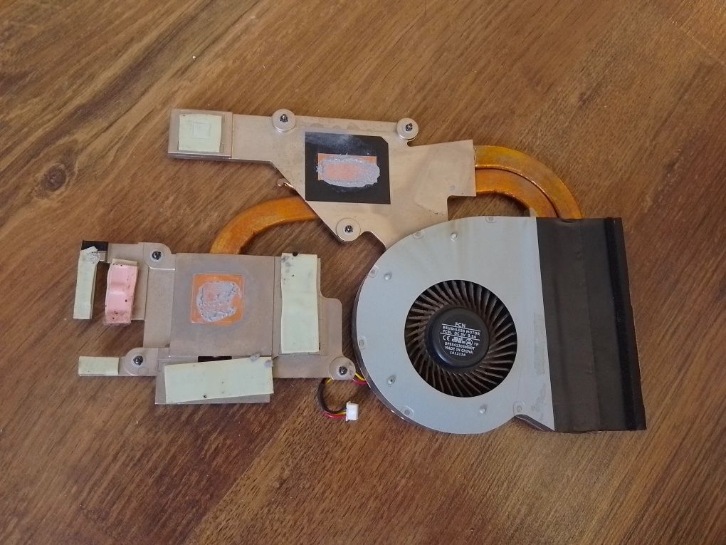 Lenovo y510p  Chłodzenie miedziany radiator (i7)
