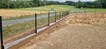 Panel ogrodzeniowy 2500x1530mm ral 9005 czarny siatka przęsło panelowe