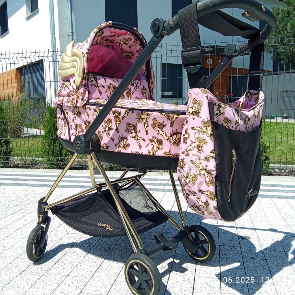 Wózek Cybex Mios Pink wings 3w1