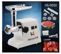 Электрическая мясорубка Henshil-hs0032 3в1 2500вт с насадками для сока