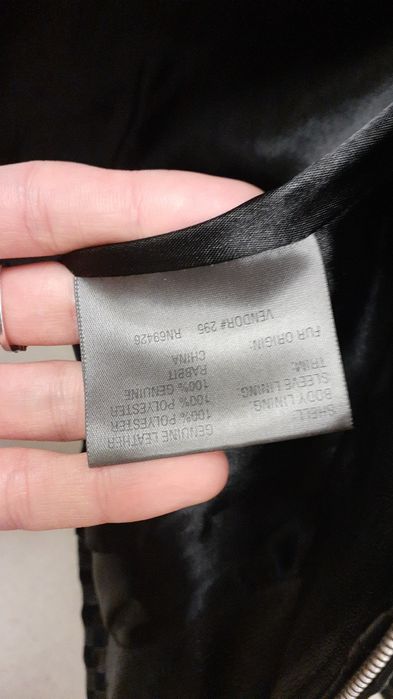 Kurka skórzana Wilsons Leather, ramoneska s