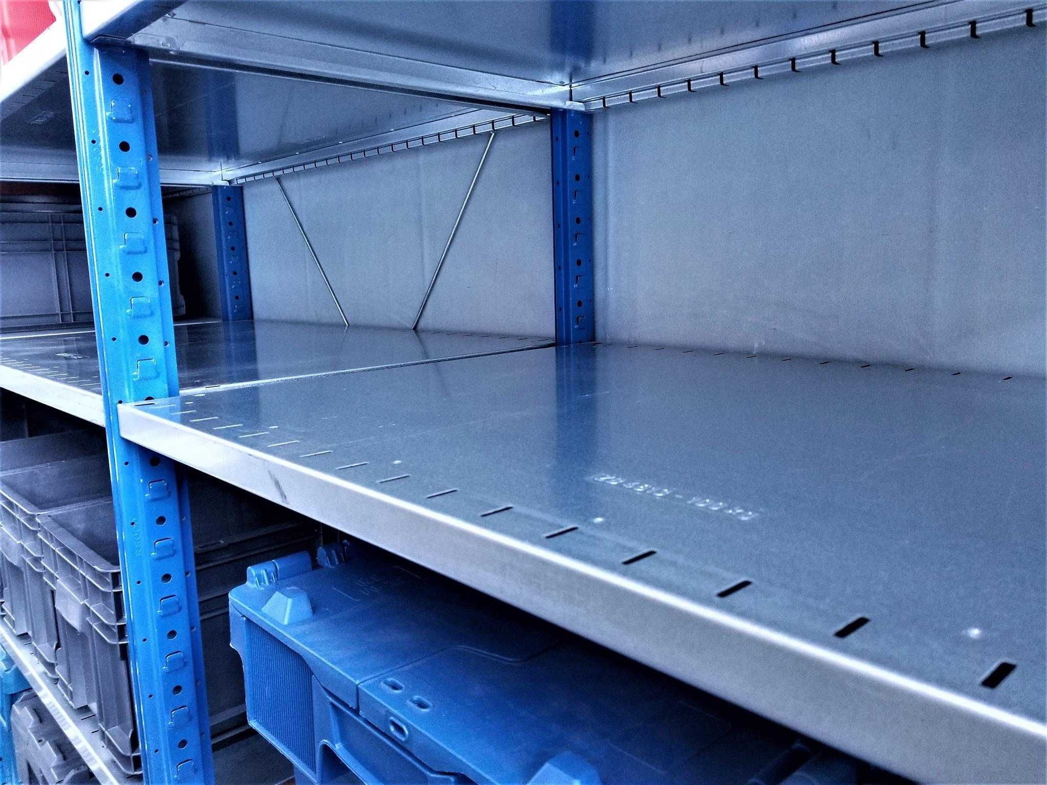 Regał Magazynowy 60x220x312/18p Metalowy Garaż Półka Warsztat Piwnica