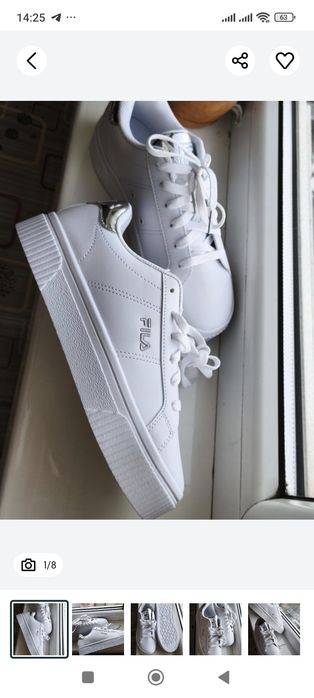 Нові оригінальні кеди/кросівки Fila 37,5 розмір устілка 23,5 см