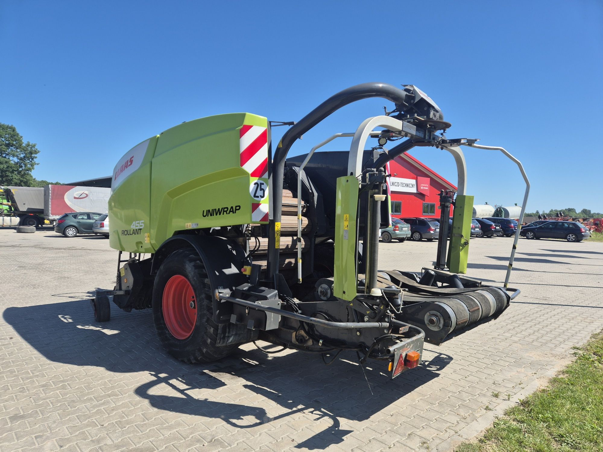 Prasa, praso owijarka Claas Rollant 455 rok 2010 , krone , mchale