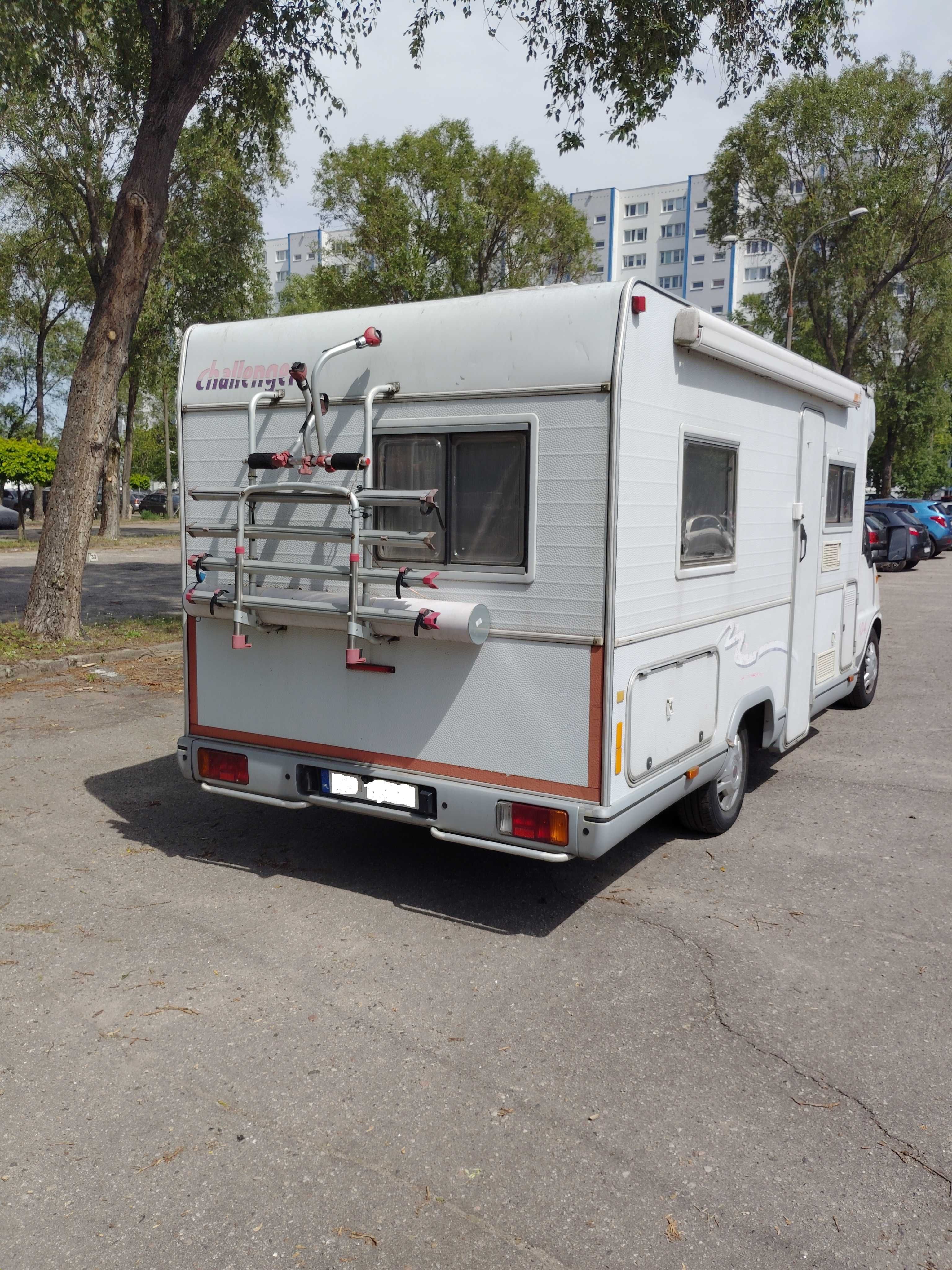Kamper Fiat Ducato Challenger – 1999 r 118 tys przebiegu