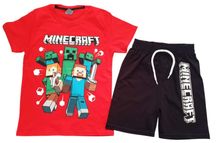 Minecraft nowy komplet dla chłopca 104 cm