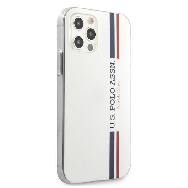 Etui U.s. Polo Assn. Tricolor Collection Na Iphone 12 Pro Max - Białe