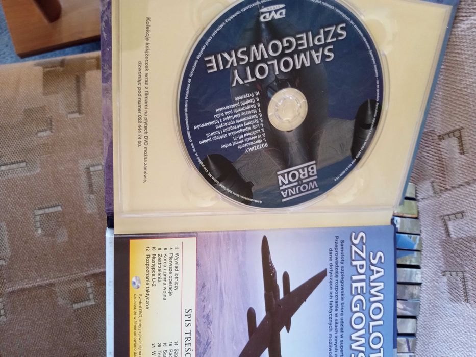 Technika wojskowa książki z płytami DVD