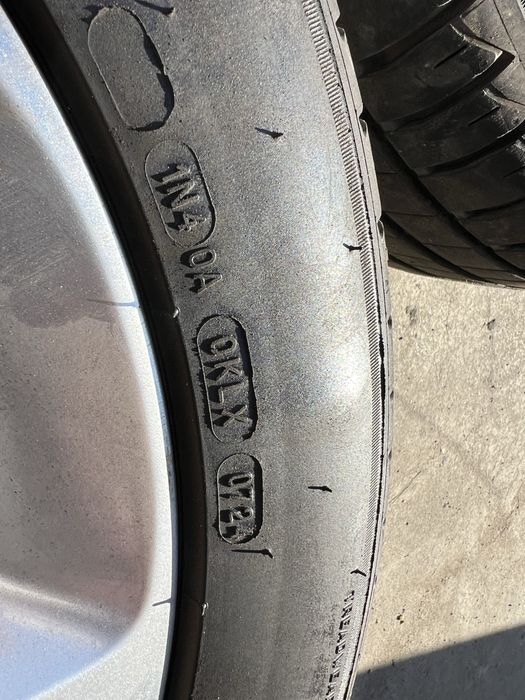 Alufelgi Mercedes w212 225/50/17 opony 2024r!