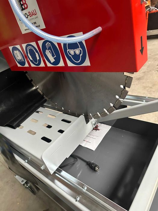 Maszyna do cięcia pustaków piła przecinarka tarczowa stołowa