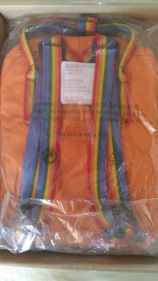 Рюкзак Fjallraven Kanken Rainbow Mini 23621. Новий, Оригінал