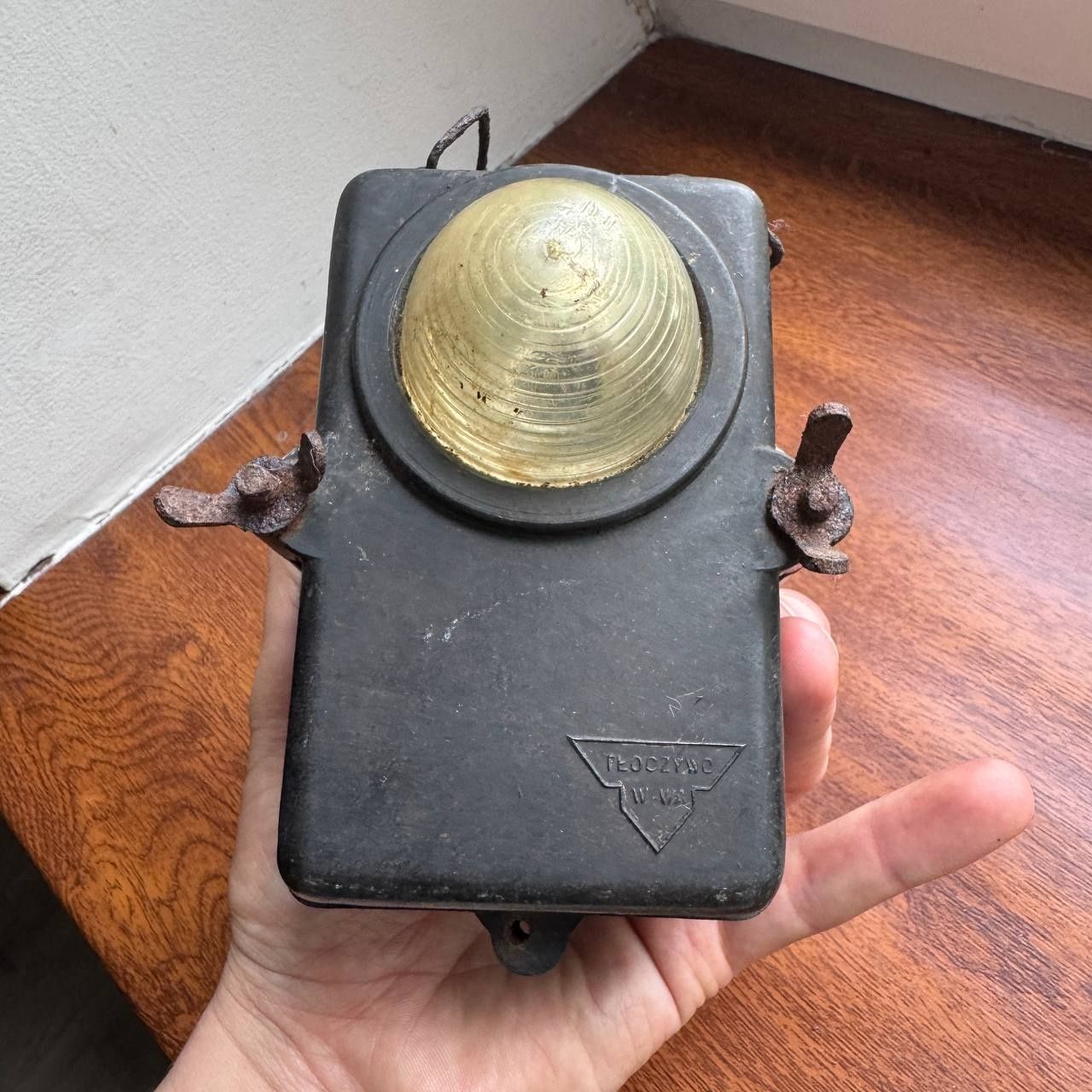 LAMPA powozowa Tłoczywo Warszawa PRL