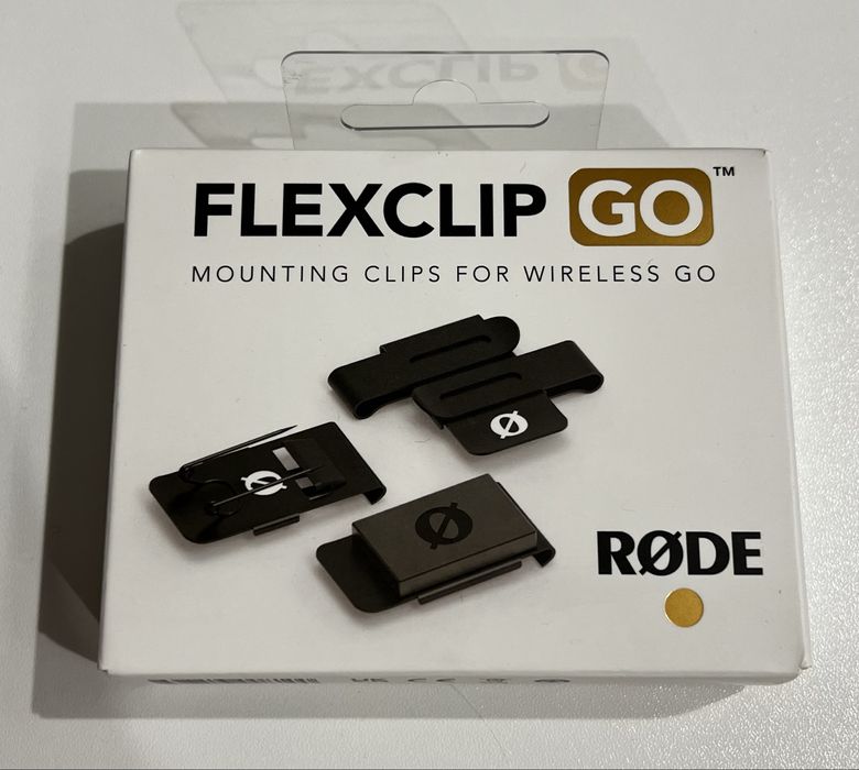 FlexClip Go RODE zestaw klipsów Nowy