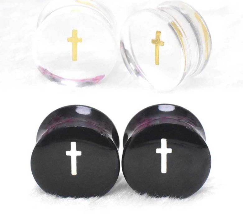 Brincos piercings plugs alargadores expanders tuneis janelas orelha