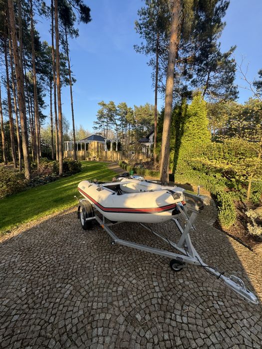 Ponton Kormoran 330 + silnik + akumulatory