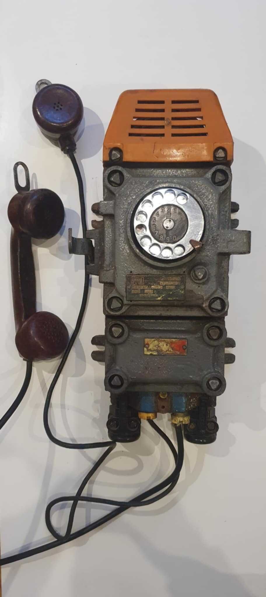 Telefon górniczy kopalniany przemysłowy , industrial PRL